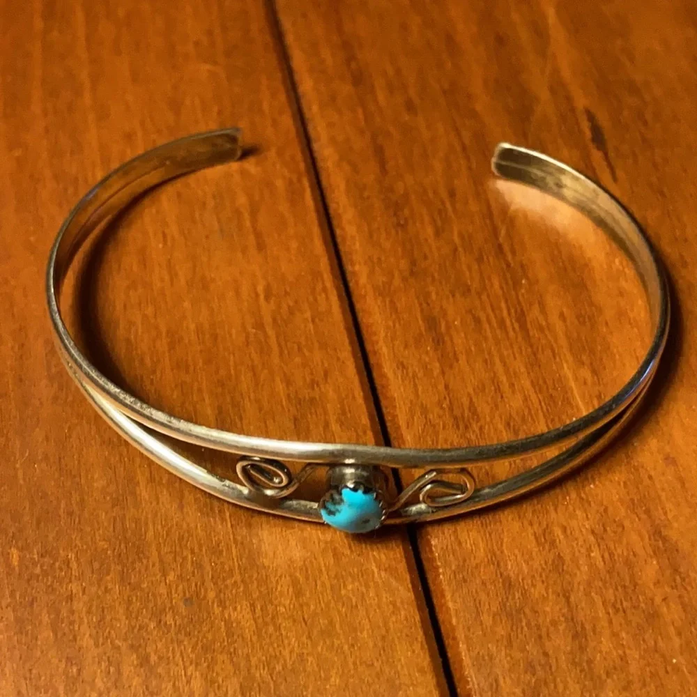 Turquoise Sterling Silver Cuff Bracelet
